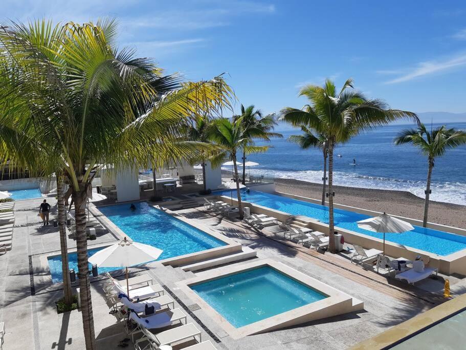 Harbor 3008 Amazing Beach Front Condo By Moikkarentals プエルトバラータ エクステリア 写真